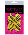 Pastease Premium Caution Cross - Black-yellow O-s