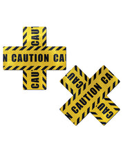 Load image into Gallery viewer, Pastease Premium Caution Cross - Black-yellow O-s
