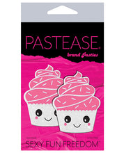 Load image into Gallery viewer, Pastease Premium Cupcake Glittery Frosting Nipple Pastie - White O-s
