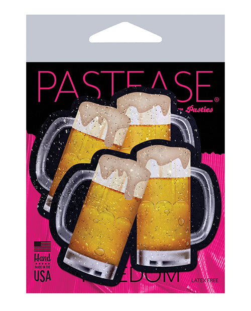 Pastease Premium Clinking Beer Mugs - Yellow O-s