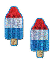 Load image into Gallery viewer, Pastease Premium Bomb Pop - Red-white-blue O-s
