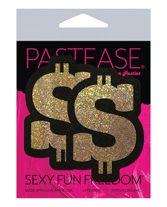 Pastease Premium Glitter Dollar Sign - Gold O-s