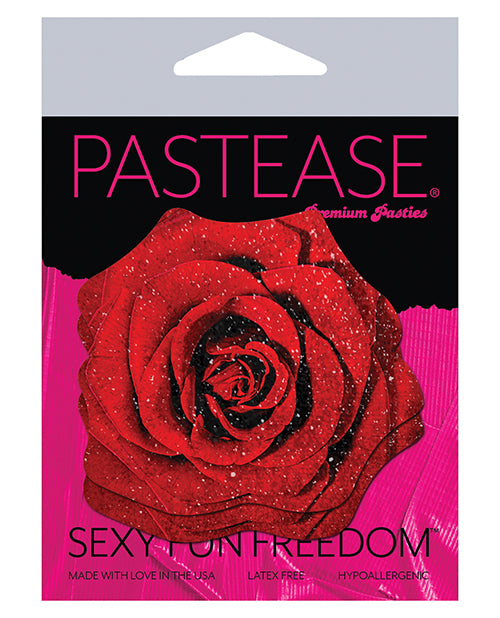 Pastease Premium Glitter Velvet Blooming Rose - O/s