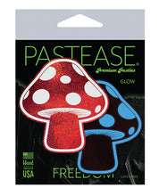 Load image into Gallery viewer, Pastease Premium Shiny Glow In The Dark Shroom - Red-white O-s
