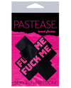 Pastease Premium Fuck Me Plus - Black-pink O-s