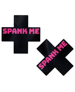 Pastease Premium Spank Me Plus - Black-pink O-s