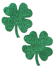 Load image into Gallery viewer, Pastease Premium Glitter Four Leaf Clover - Green O-s
