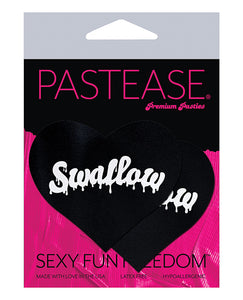 Pastease Premium Swallow Hearts - Black-white O-s