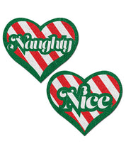 Încărcați imaginea în vizualizatorul Galerie, Pastease Premium Naughty-nice Candy Canes Heart - Multicolor O-s
