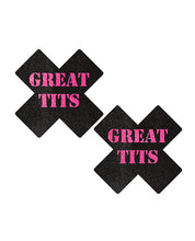 Load image into Gallery viewer, Pastease Premium Great Tits Cross - Black-pink O-s
