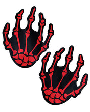 Load image into Gallery viewer, Pastease Premium Skeleton Hands - Red O-s
