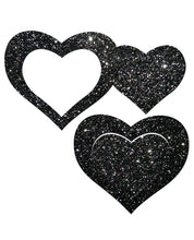 Load image into Gallery viewer, Pastease Glitter Peek A Boob Hearts
