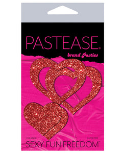 Pastease Glitter Peek A Boob Hearts