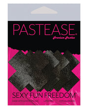 Load image into Gallery viewer, Pastease Premium Petites Liquid Cross - Black O-s Pack Of 2 Pair
