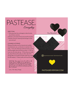 Pastease Reusable Luxury Suede Cross - Black O-s