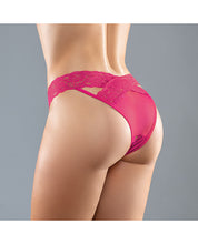 Load image into Gallery viewer, Adore Sheer &amp; Lace Desire Panty O/s
