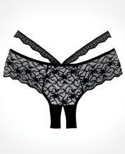 Indlæs billede i gallerifremviser, Adore Heartbreaker Panty Black O-s
