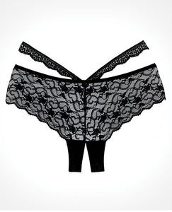 Adore Heartbreaker Panty Black O-s