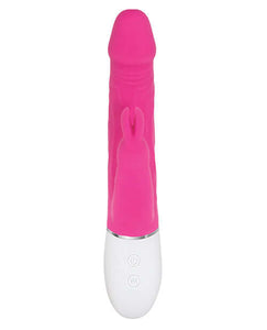 Adam & Eve Realistic Rabbit Dual Stimulator - Pink