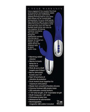 Load image into Gallery viewer, Adam &amp; Eve Royal Rabbit Warming Vibrator - Blue
