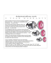 Load image into Gallery viewer, Adam &amp; Eve Pink Gem Anal Plug Set

