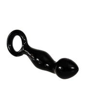 Load image into Gallery viewer, Adam &amp; Eve Adam&#39;s Glass Prostate Massager - Black

