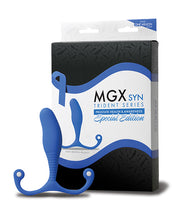 Load image into Gallery viewer, Aneros Special Edition Mgx Syn Trident Series Prostate Stimulator - Blue
