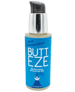 Butt Eze Desensitizing Lubricant W-hemp Seed Oil - 2 Oz