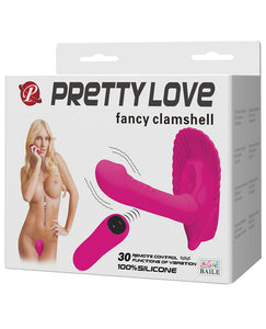 Pretty Love Fancy Remote Control Clamshell 30 Function - Fuchsia