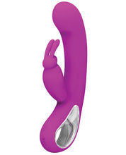 Load image into Gallery viewer, Pretty Love Webb Bunny Ears Rabbit W-handle 12 Function - Fuchsia
