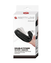 Load image into Gallery viewer, Pretty Love Abbott Double Finger Sleeve - Black
