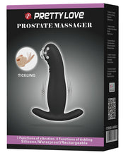 Load image into Gallery viewer, Pretty Love Eudora Vibrating Prostate Massager 7 Function - Black
