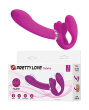 Load image into Gallery viewer, Pretty Love Valerie Strapless Strap On - Fuchsia
