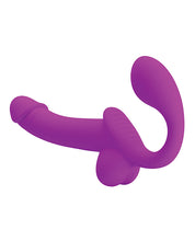Load image into Gallery viewer, Pretty Love Kelpie Squirting Strapless Strap On - Fuchsia

