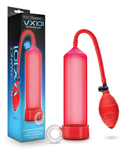 Load image into Gallery viewer, Blush Performance Vx101 Male Enhancement Pump - Red
