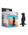 Blush Anal Adventures Platinum Silicone Vibrating Prostate Massager 02 -black