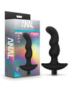 Blush Anal Adventures Platinum Silicone Vibrating Prostate Massager 03 - Black