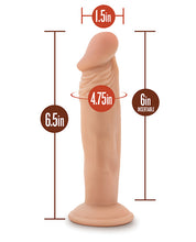 Load image into Gallery viewer, Blush Dr. Skin Dr. Small 6&quot; Dildo - Vanilla

