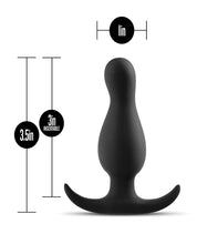 Load image into Gallery viewer, Blush Anal Adventures Curve Plug - Black
