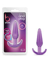 Blush B Yours Slim Anal Plug - Purple