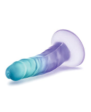 Load image into Gallery viewer, Blush B Yours 5&quot; Morning Dew Dildo - Sapphire
