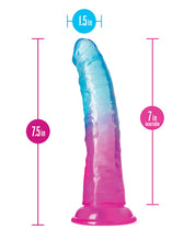 Carregue a imagem no visualizador da Galeria, Blush B Yours 7&quot; Sunset Sky Vibrador - Coleção Vibrante
