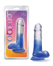 Load image into Gallery viewer, Blush B Yours 6&quot; Stella Blue Dildo - Blue

