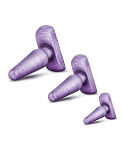 Blush B Yours Anal Trainer Kit - Purple Swirl