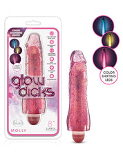 Load image into Gallery viewer, Blush Glow Dicks Glitter Vibrator Molly
