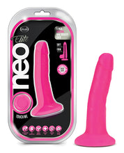 Load image into Gallery viewer, Blush Neo Elite 6&quot; Silicone Dual Density Cock - Neon
