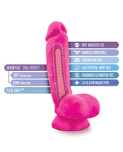 Load image into Gallery viewer, Blush Au Naturel Bold Pound 8.5&quot; Dildo - Pink
