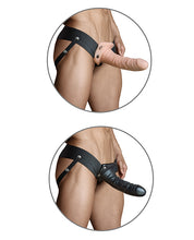 Load image into Gallery viewer, Blush Dr. Skin 6&quot; Hollow Strap On - Vanilla
