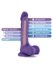 Load image into Gallery viewer, Blush Au Naturel Bold Thrill 8.5&quot; Dildo - Purple
