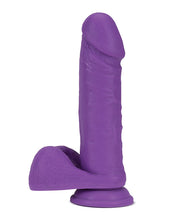 Load image into Gallery viewer, Blush Neo Elite 8&quot; Silicone Dual Density Cock W/balls - Neon
